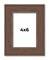 4x6 Wide Barnwood Picture Frame with UV-Resistant Acrylic & Acid Free Backing, Available in 6 Paint Finishes - Grey, Brown, White, and Black